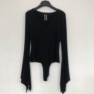 BCBG MAXAZRIA black body suit